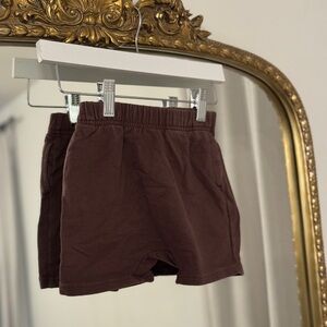 “Tones” Kids Brown Shorts